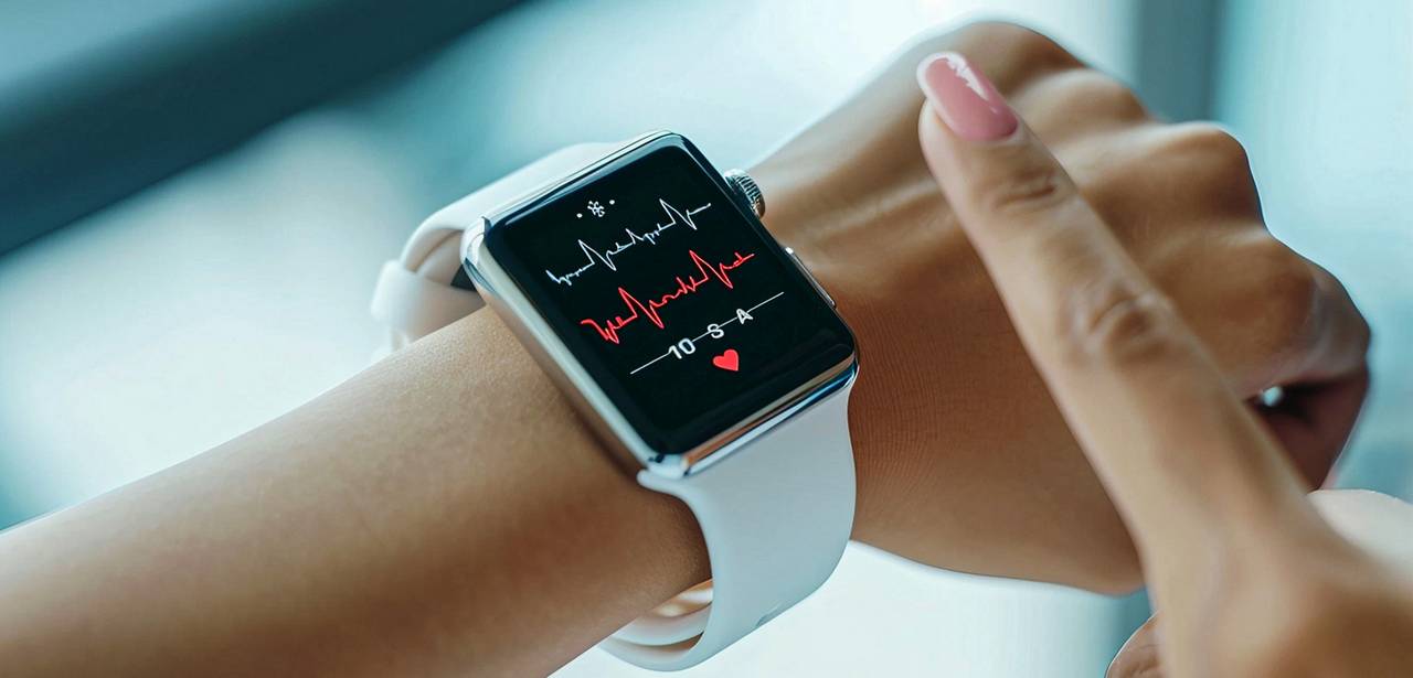 Herzfrequenz im Blick: Wie ein Heart Rate Monitor bei der Schlaganfallprävention hilft  (Foto: AdobeStock - 829556865 abvbakarrr)